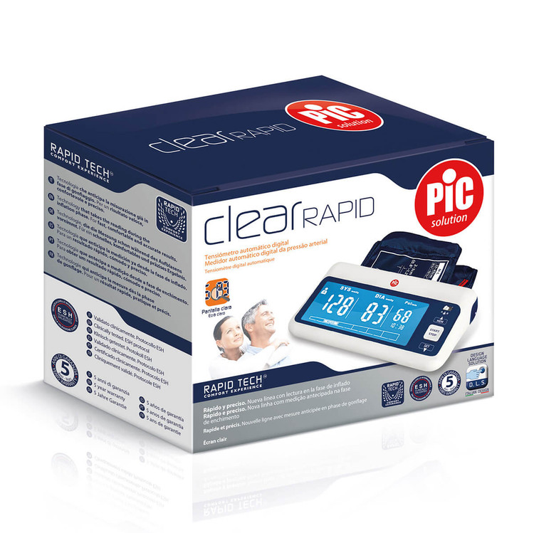 فشارسنج پیک سلوشن مدل ClearRAPID